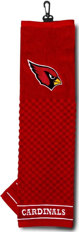 Cardinals Embroidered Golf Towel Pro Football Hall of Fame