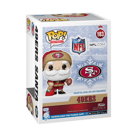 49ers Santa Funko Pop!
