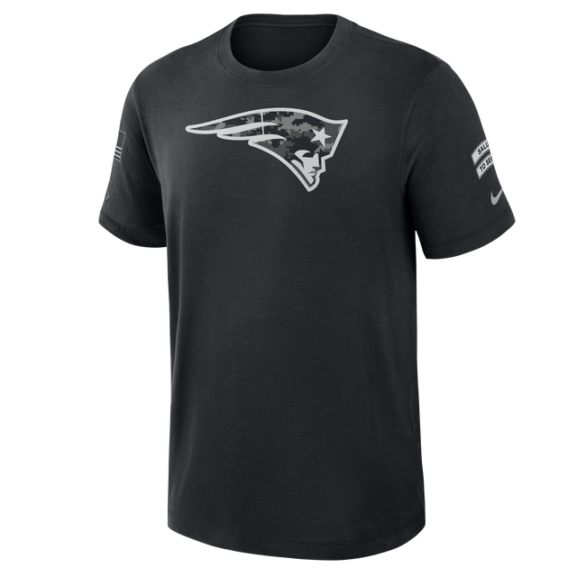 Patriots 2026 Nike Men's Salute to Service T-Shirt Pro Football Hall of Fame