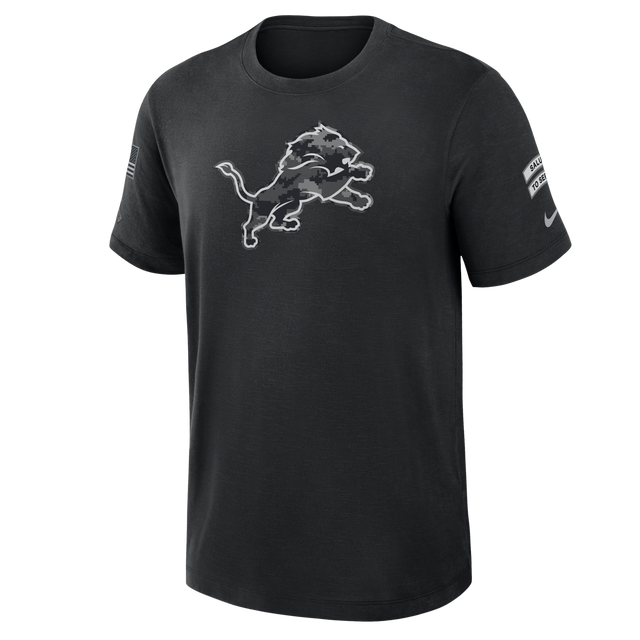 Lions 2026 Nike Men's Salute to Service T-Shirt Pro Football Hall of Fame