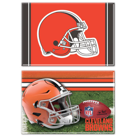 Browns 2-Pack Rectangle Magnets