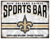 Saints Team Sports Bar Sign