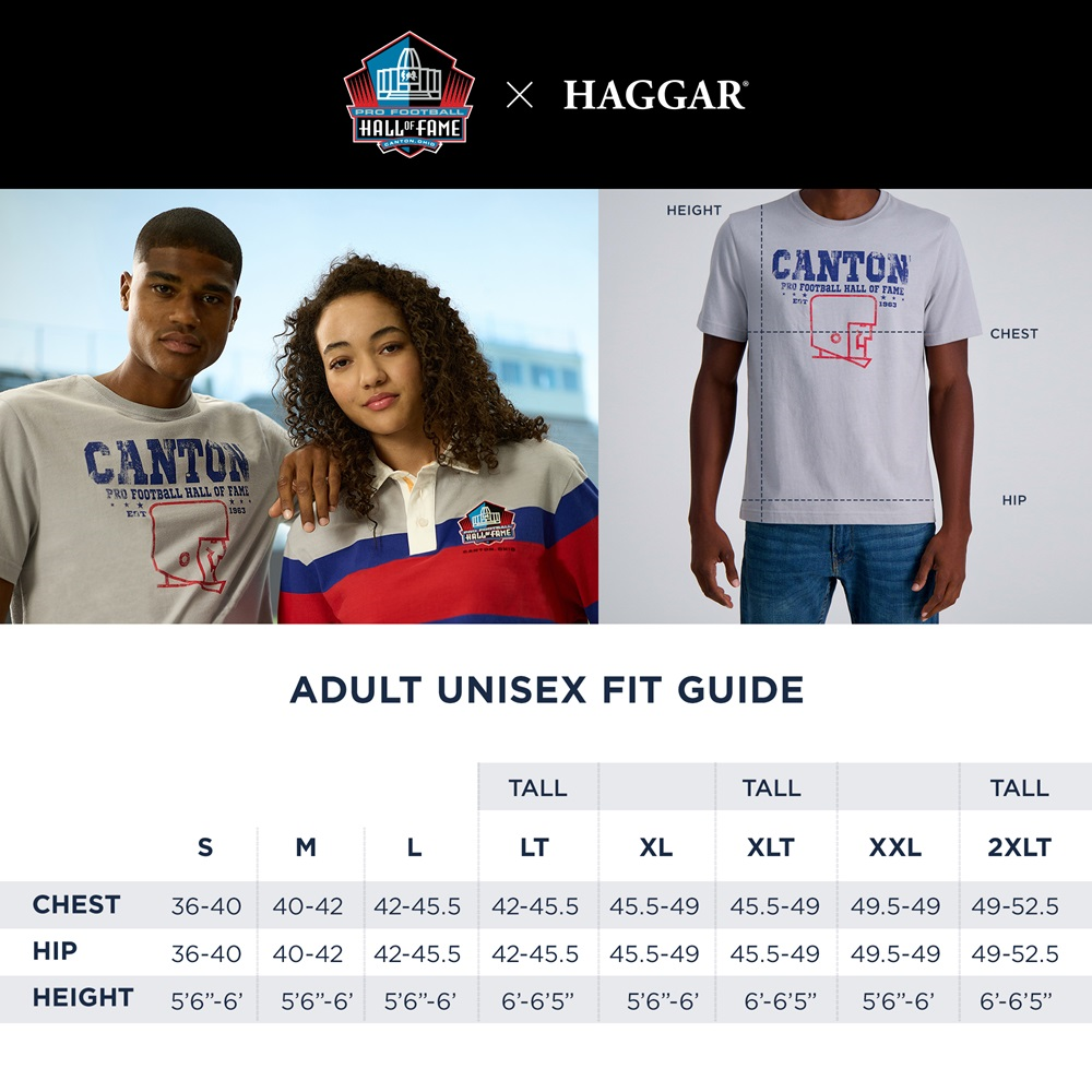 Pro Football Hall of Fame X Haggar - Blue Canton Graphic T-Shirt