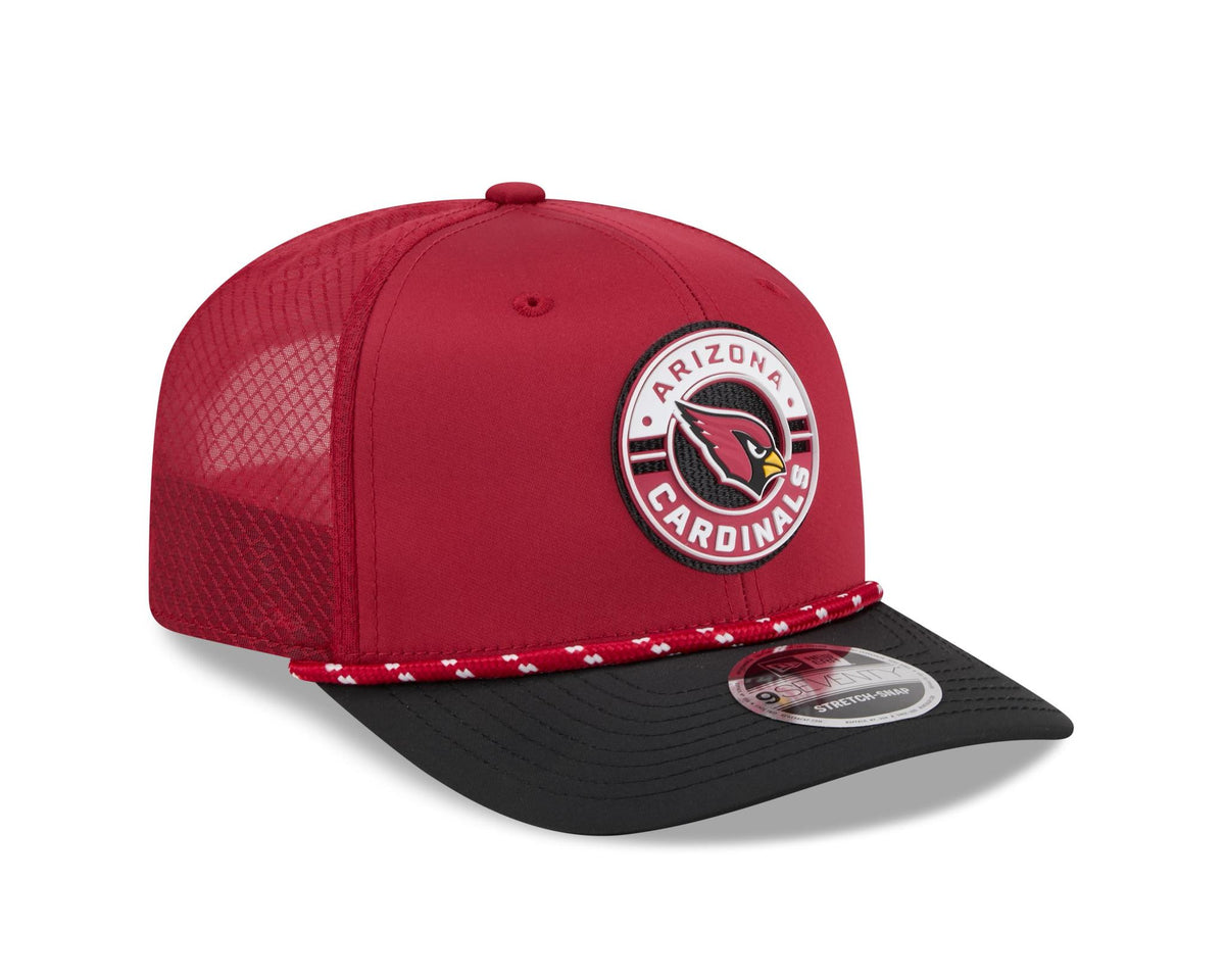 Cardinals 2026 New Era Men's 9SEVENTY Stretch Snap Two-Tone Hat Pro Football Hall of Fame