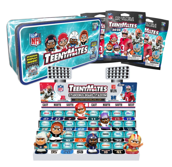 NFL 2026-27 TeenyMates Collector Tins Pro Football Hall of Fame
