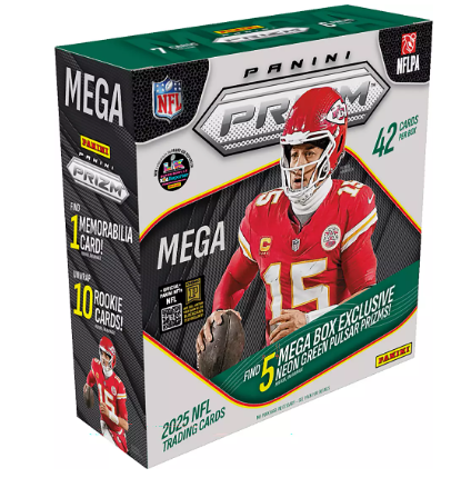 2025 Panini Prizm Football Mega Box