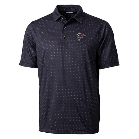 Falcons Pike Double Dot Print Stretch Polo