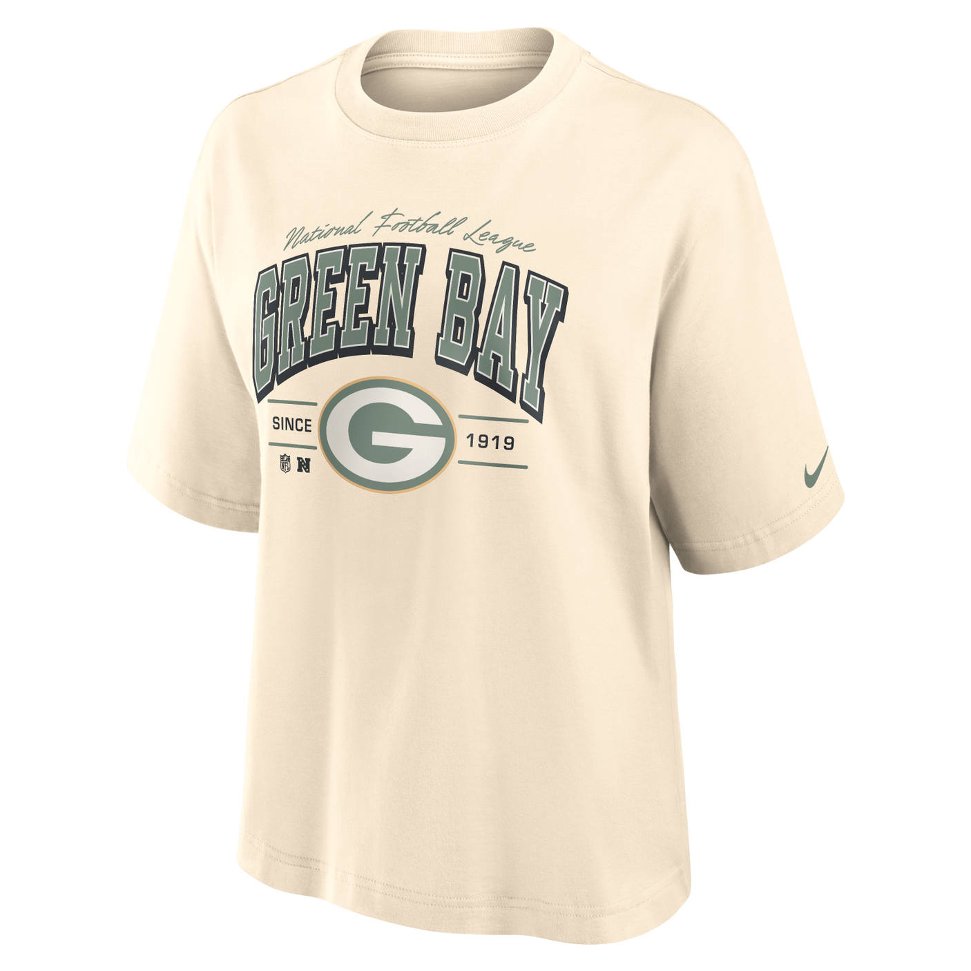 Packers 2026 Nike Women's True Classic Boxy T-Shirt