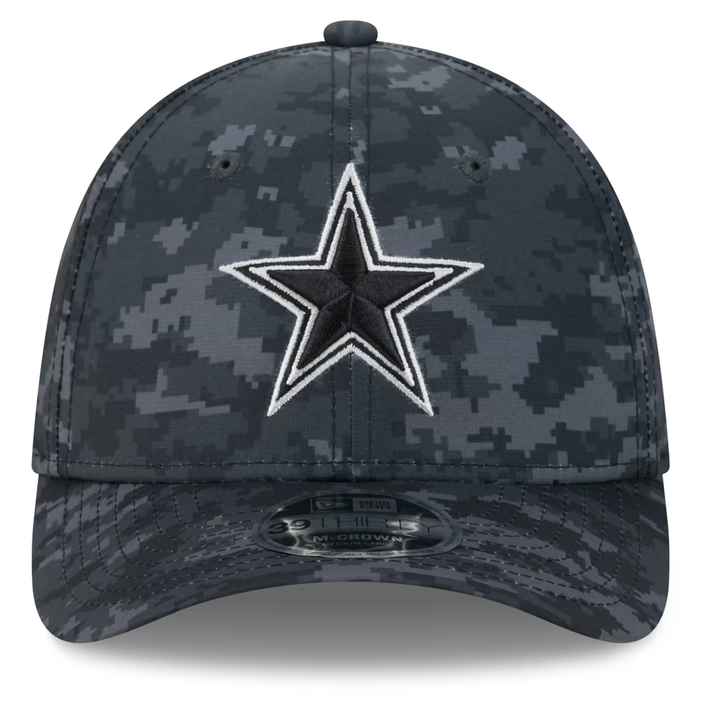 Cowboys 2026 New Era Men's 39THIRTY Salute to Service Hat Pro Football Hall of Fame