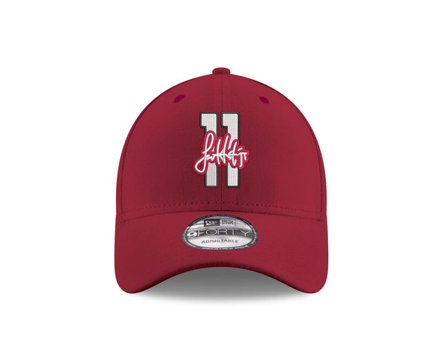 Larry Fitzgerald Cardinals Class of 2026 New Era 9FORTY Signature Name Hat
