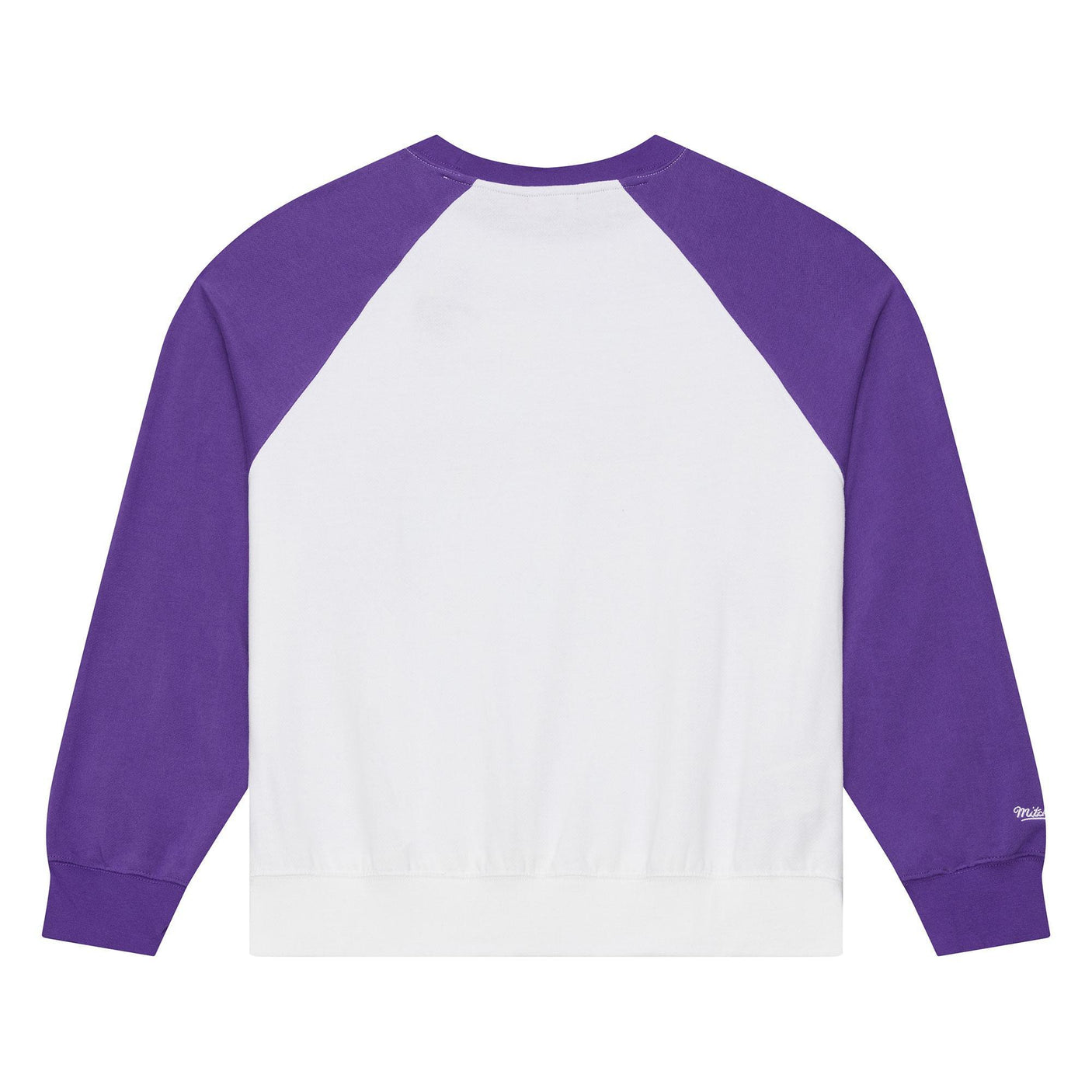 Vikings 2026 Mitchell & Ness Women's NFL Head Coach Raglan Crewneck Pro Football Hall of Fame