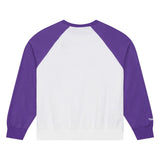 Vikings 2026 Mitchell & Ness Women's NFL Head Coach Raglan Crewneck Pro Football Hall of Fame