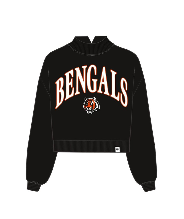 Bengals 2026 '47 Brand Women's Vantage Mock Neck Pullover (10356137066772)