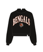 Bengals 2026 '47 Brand Women's Vantage Mock Neck Pullover (10356137066772)