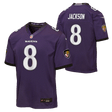 Ravens Lamar Jackson 2026 Youth Nike Game Jersey