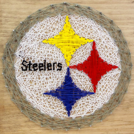 Steelers Team Pride String Art Set