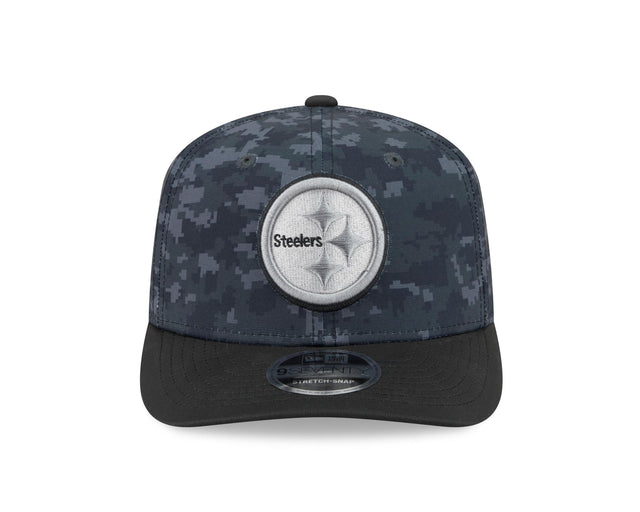Steelers 2026 New Era Men's 9SEVENTY Salute to Service Hat Pro Football Hall of Fame