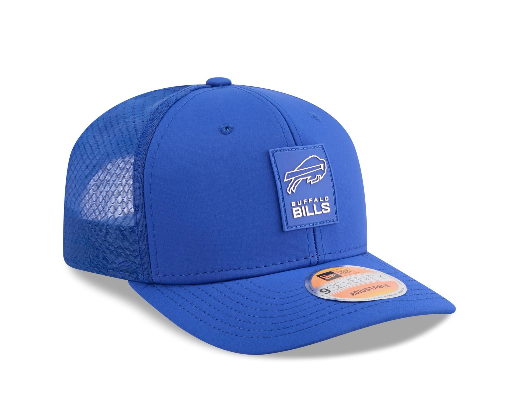 ●THEAIRTOWN● bills skpt Buffalo Bills 2025 Sideline Hot Weather 9SEVENTY Trucker Hat