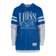 Lions 2024 New Era Men's Throwback Long Sleeve Hood