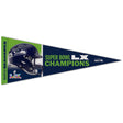 Seahawks Super Bowl LX (60) Champs Premium Pennant