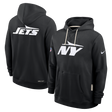Jets 2025 Nike Men's Sideline DRI-Fit Hoodie