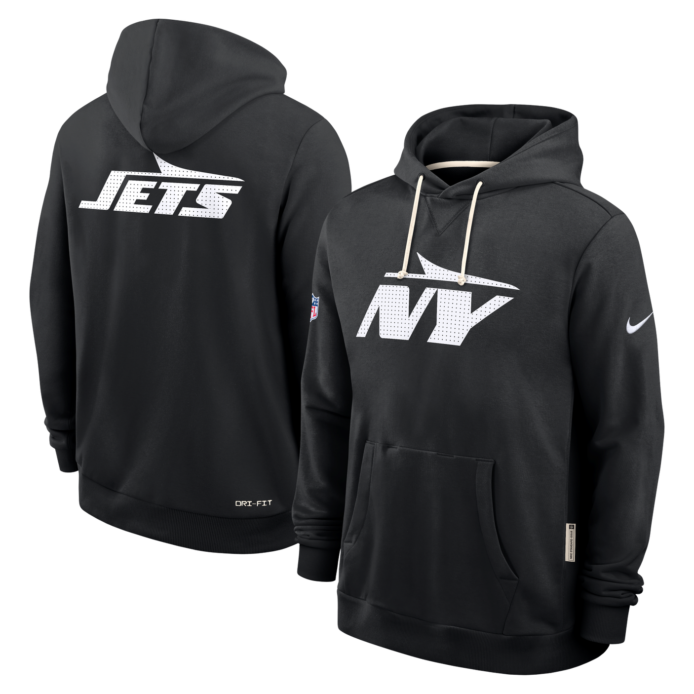 Jets 2025 Nike Men's Sideline DRI-Fit Hoodie