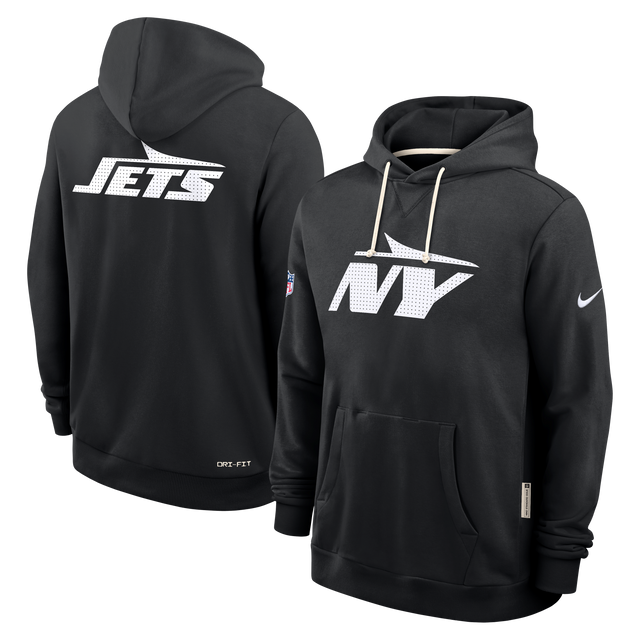 Jets 2025 Nike Men's Sideline DRI-Fit Hoodie