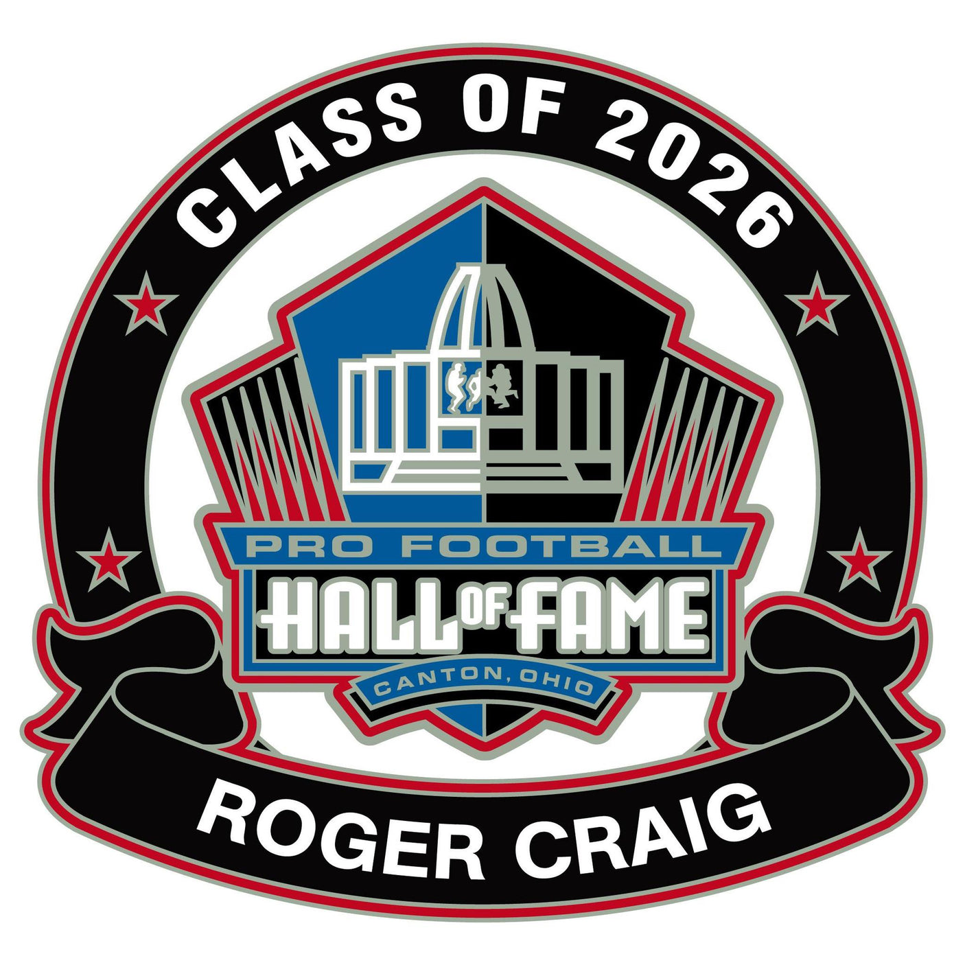 Roger Craig 49ers Class of 2026 Pin