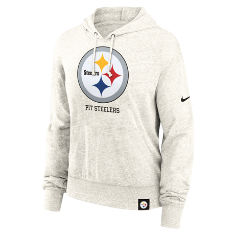 Steelers Women's Nike Gym Vintage Pullover Hood