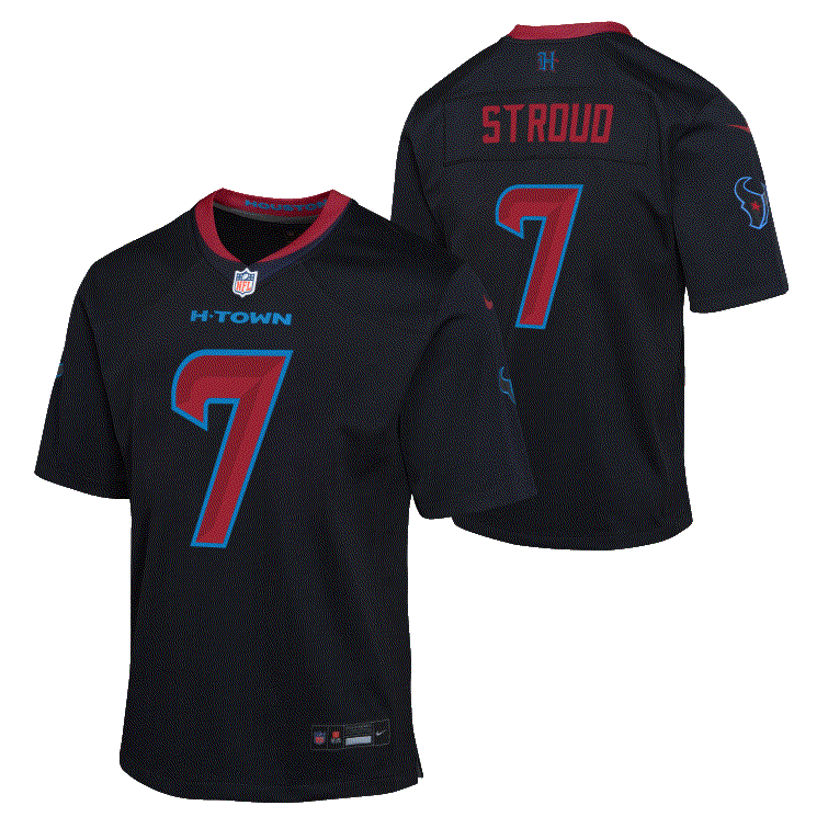 Texans CJ Stroud Youth Alternate Nike Game Jersey