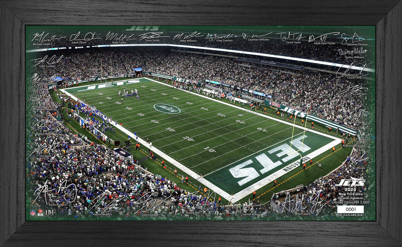 New York Jets 2024 NFL Signature Gridiron