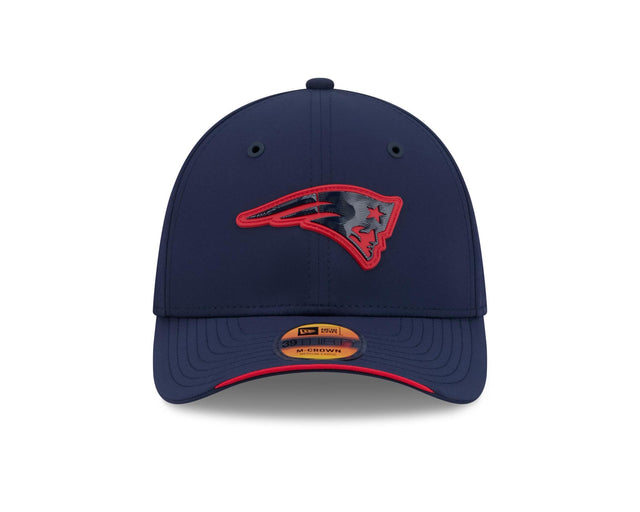 Patriots 2026 New Era Men's 39THIRTY Sideline Hat Pro Football Hall of Fame