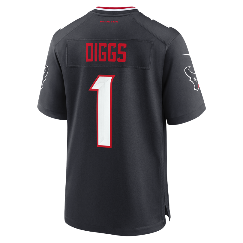 Texans Nike Men's Stefon Diggs Game Jersey