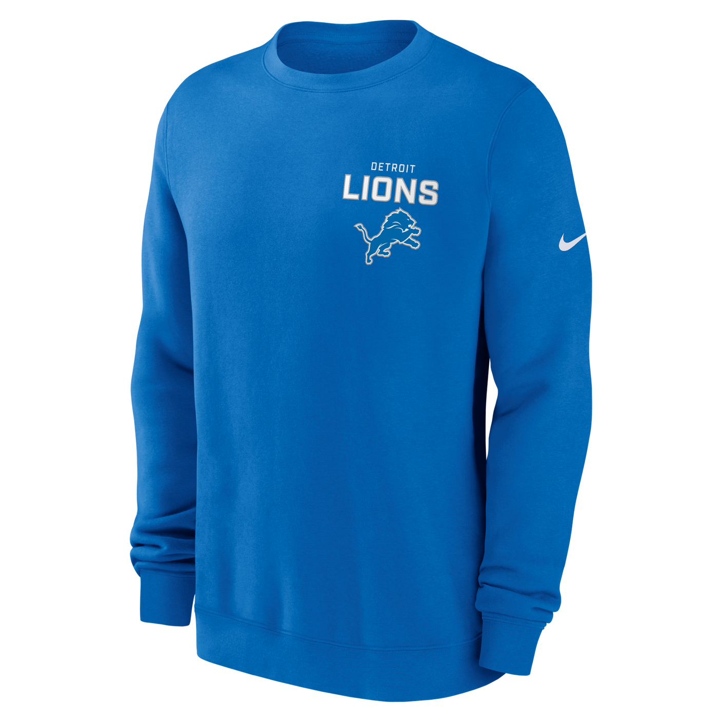 Lions 2025 Men's Nike Fleece Club Crewneck