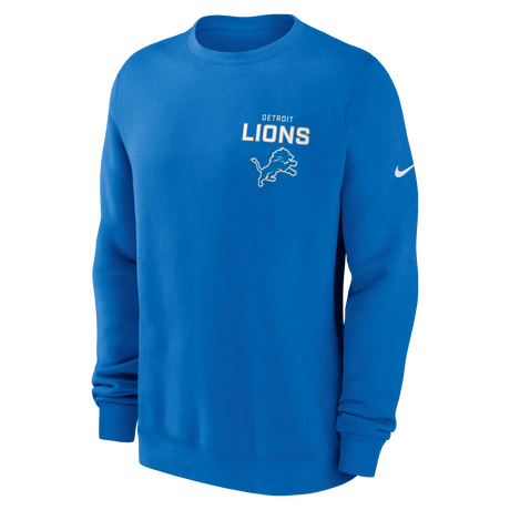 Lions 2025 Men's Nike Fleece Club Crewneck