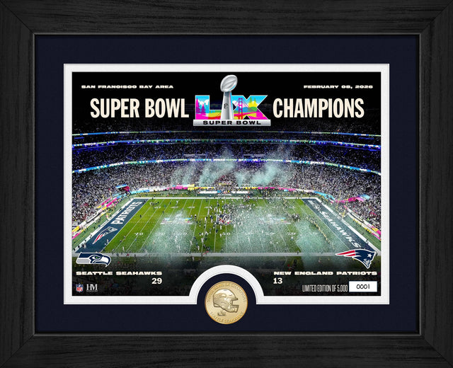 Seahawks Super Bowl LX (60) Champs Celebration Bronze Coin Photo Mint