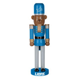 Lions 14 Inch Bear Nutcracker Pro Football Hall of Fame