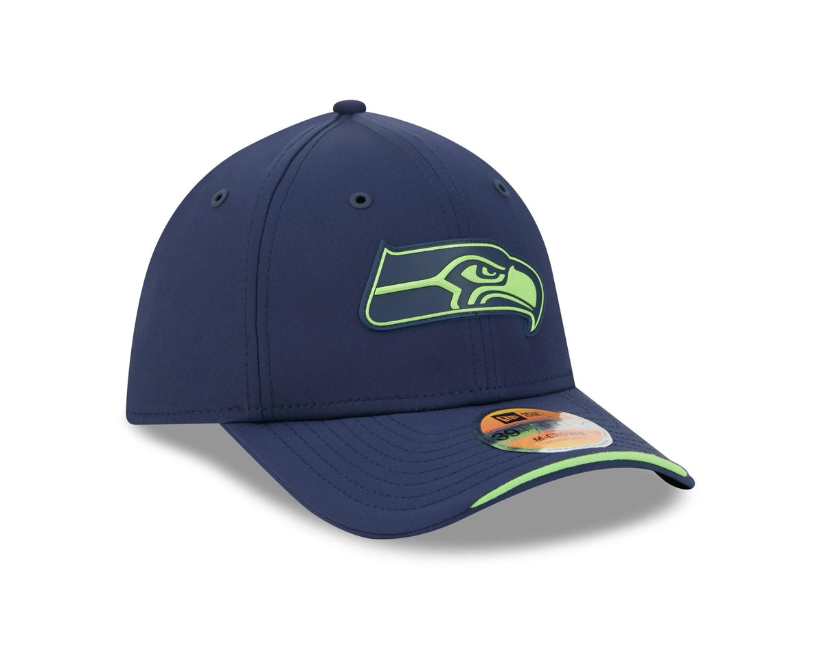 Seahawks 2026 New Era Men's 39THIRTY Sideline Hat Pro Football Hall of Fame