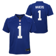 Giants Malik Nabers Youth Nike Game Jersey