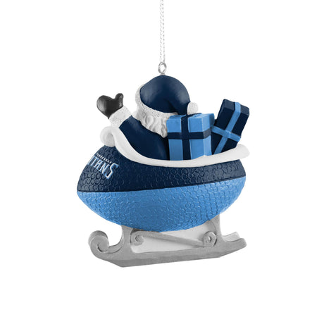 Titans Football Sleigh Ornament