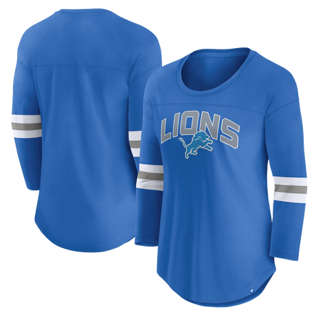 Lions Women's Fanatics First Team Arch 3/4 Sleeve T-Shirt