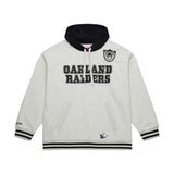 Raiders Mitchell & Ness Men's NFL Off Season Vintage Logo Fleece Sweatshirt