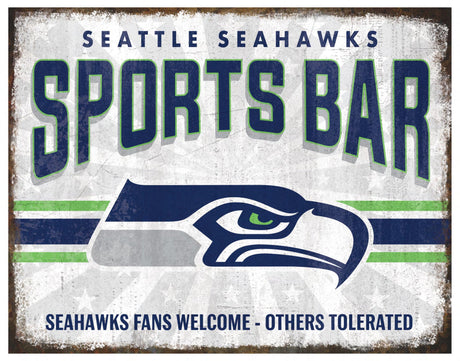 Seahawks Team Sports Bar Sign
