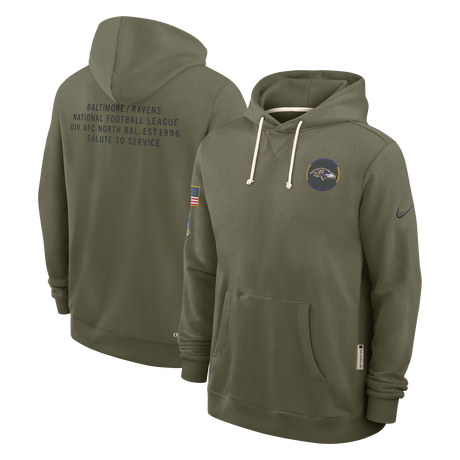 Ravens 2025 Nike Men's Salute to Service Hoodie