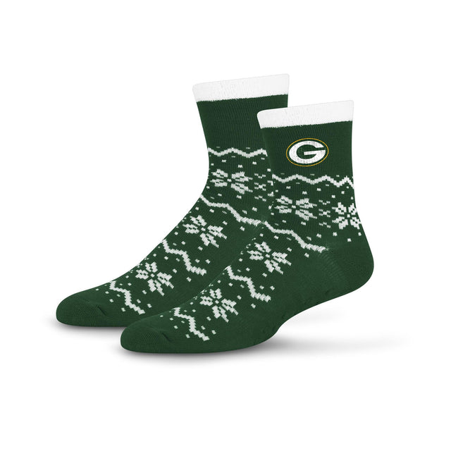 Packers 2024 Snowflake Lane Socks