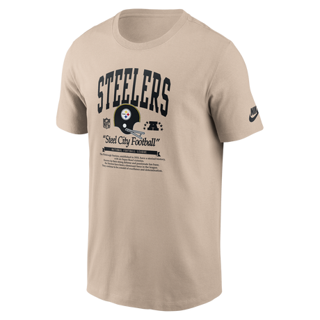 Steelers 2026 Nike Men's Rewind 2-Hit Essential T-Shirt Pro Football Hall of Fame