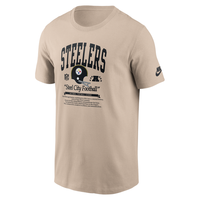 Steelers 2026 Nike Men's Rewind 2-Hit Essential T-Shirt Pro Football Hall of Fame