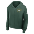 Packers 2026 Nike Women's Step It Up Full Zip Hoodie