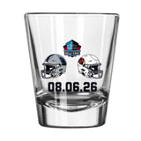 Hall of Fame Game 2026 Shot Glass