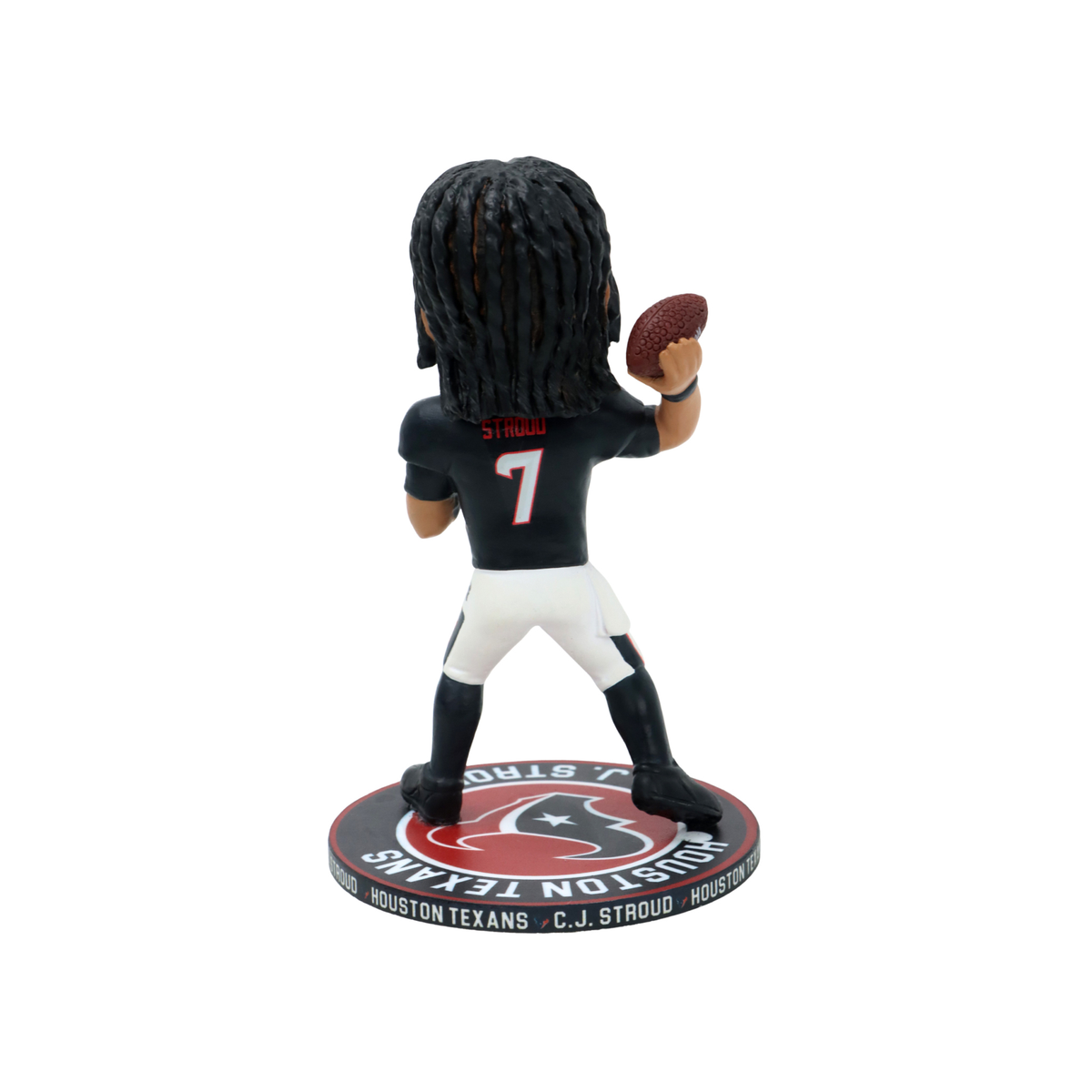 Texans CJ Stroud 5 Inch Repeat Name On Base Bobblehead Pro Football Hall of Fame